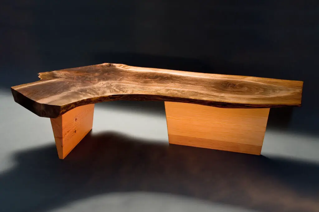 Live Edge Wooden Coffee Table